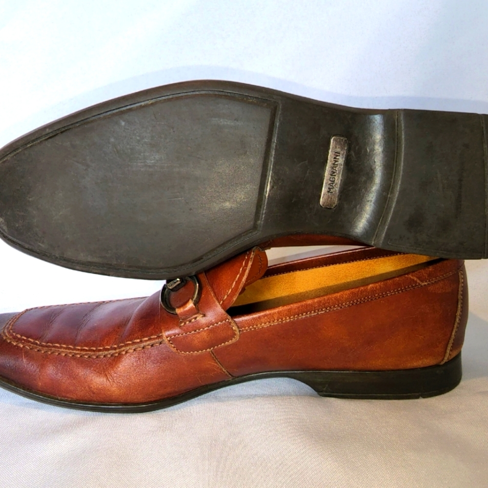 Magnanni Leather Rafa II Loafers - Picture 2 of 3